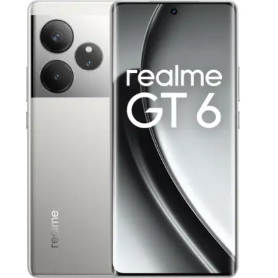 realme GT 6 (Fluid Silver, 512 GB)  (16 GB RAM)
